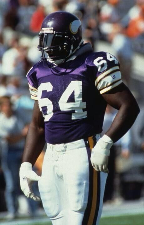 Randall McDaniel Signed Minnesota Vikings Jersey Inscribed "HOF 09" (JSA) O-Line