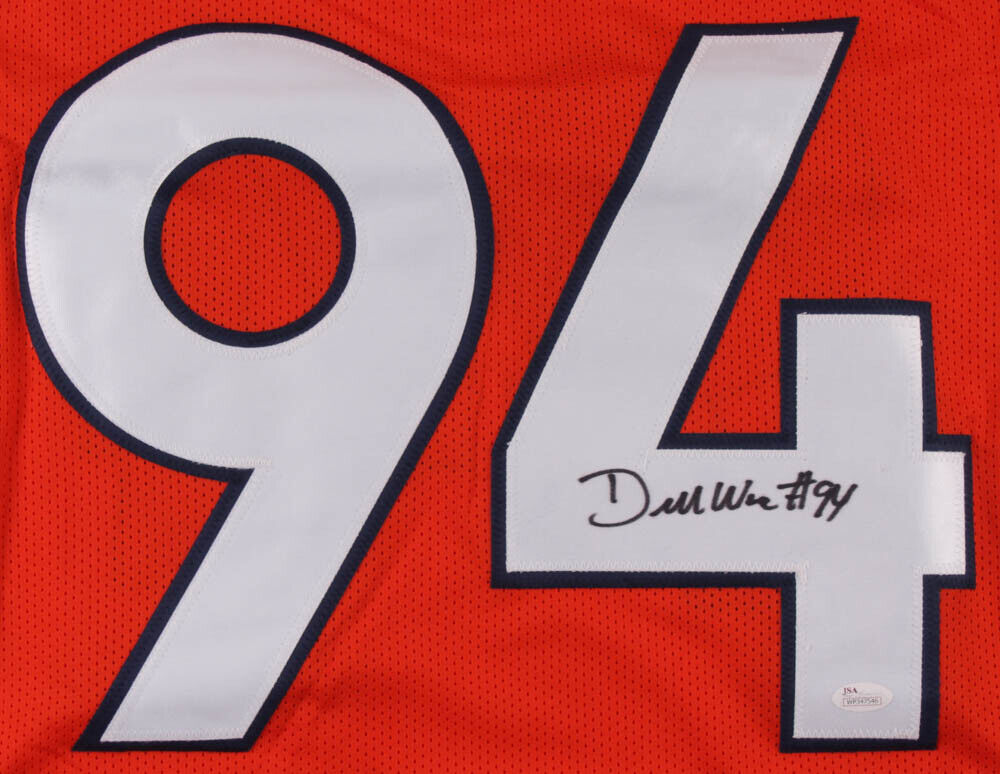 DeMarcus Ware Signed Denver Broncos Jersey (JSA COA) 9×Pro Bowl Linebacker / DE