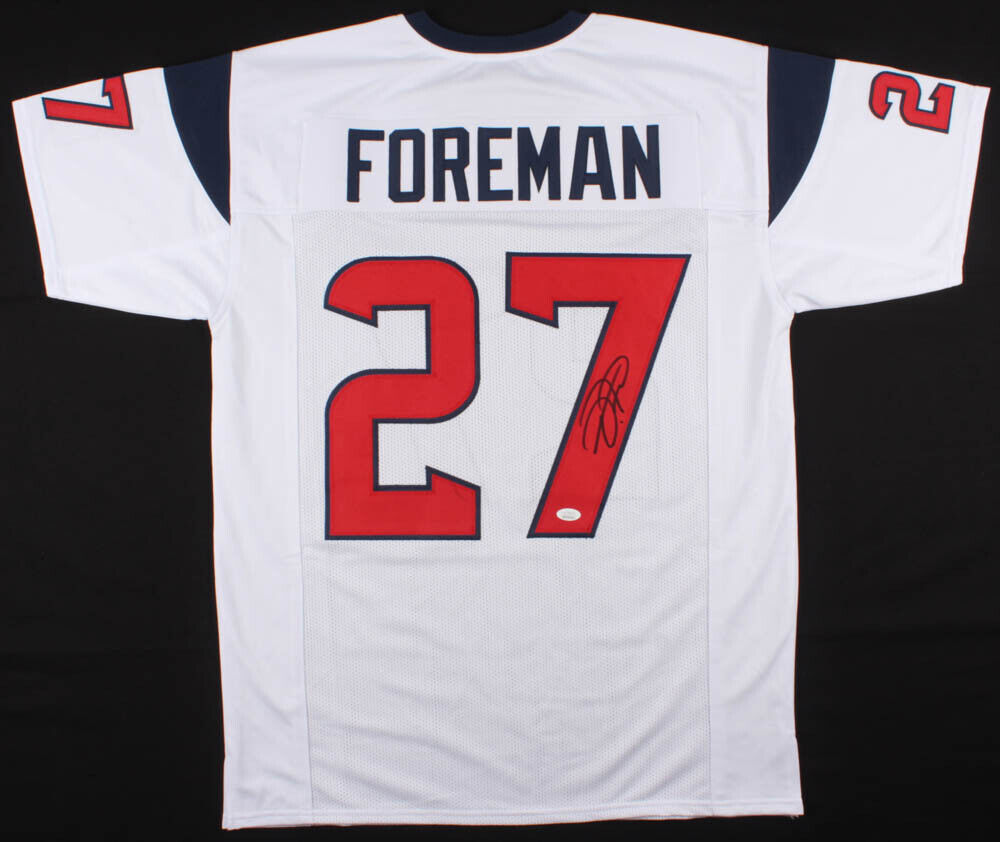 D'Onta Foreman Signed Texans Jersey (JSA COA) 2017 3rd Rd Pick Running Back