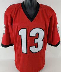 Azeez Ojulari Signed Georgia Bulldog Jersey (Beckett Holo) New York Giants L.B.