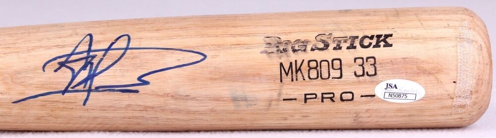 Cubs / Albert Almora Big Stick Pro Game-Used Baseball Bat (JSA Holo) Chicago C.F