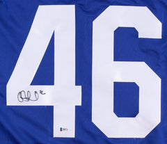 Roman Polak Signed Maple Leafs Jersey (Beckett COA) Toronto Defenseman