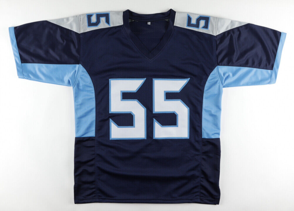 Jayon Brown Signed Tennesee Titans Jersey (JSA COA) Draft Pick 2017 Linebacker