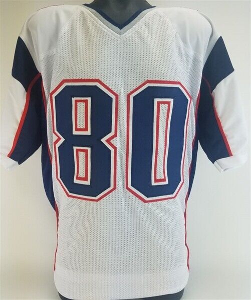 Irving Fryar Signed New England Patriots Jersey (JSA COA) Super Bowl XX W.R.