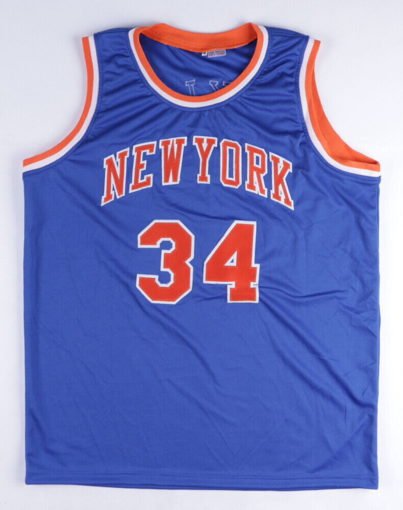 Charles Oakley Signed New York Knicks Jersey (Tri Star Hologram) 1994 All Star