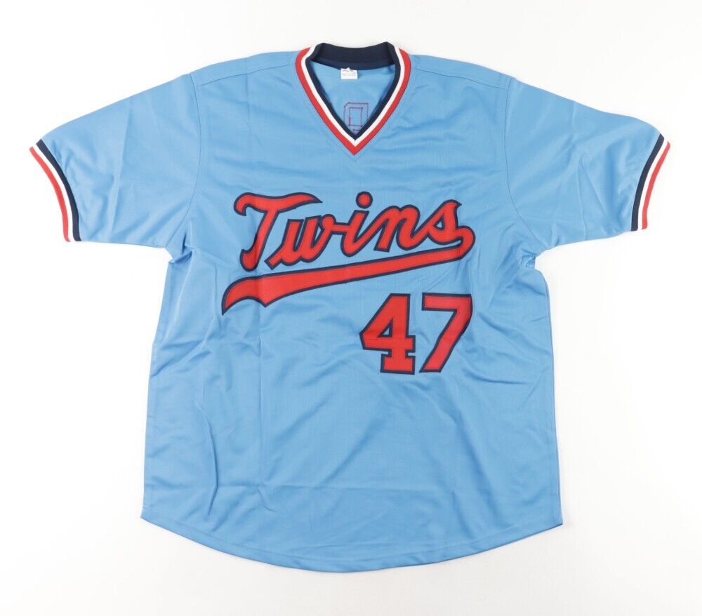 Jack Morris Signed Minnesota Twin Throwback Jersey (JSA COA) 1991 World Champion
