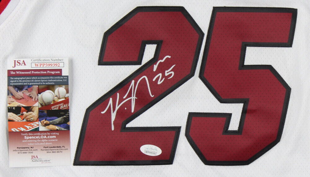Kendrick Nunn Signed Miami Heat Custom Jersey (JSA COA) Current Laker