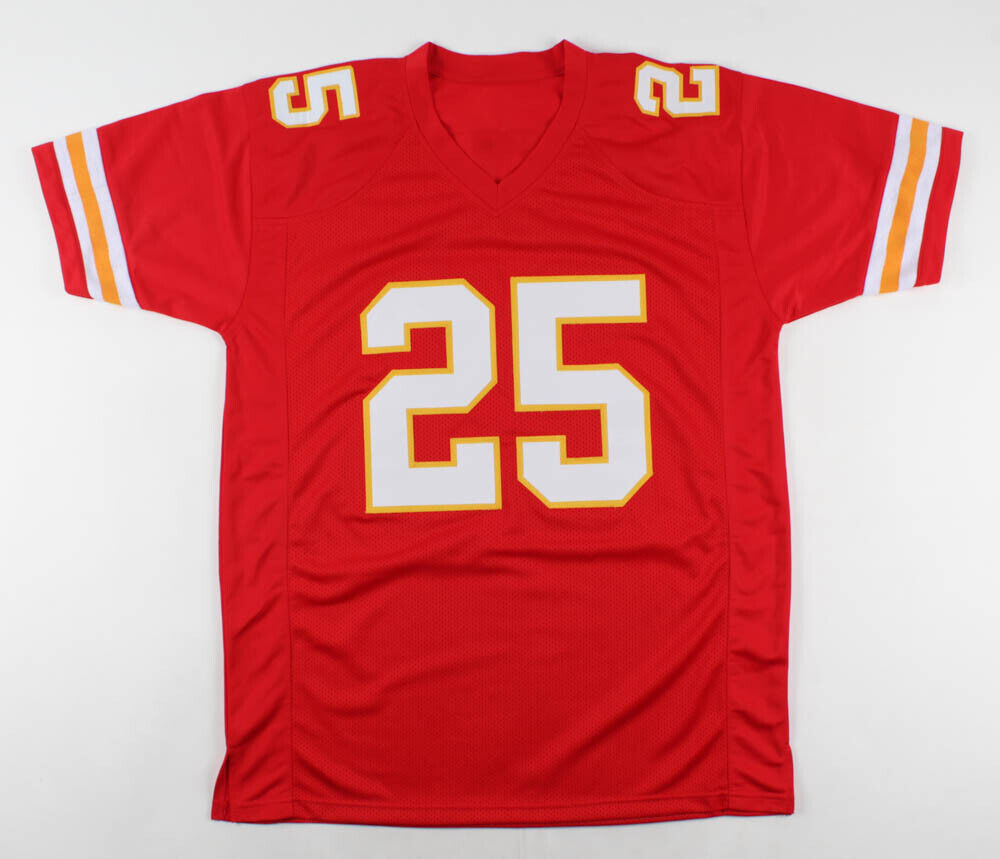 Clyde Edwards-Helaire Signed Kansas City Chiefs Jersey (Beckett Holo) #1 Pk LSU