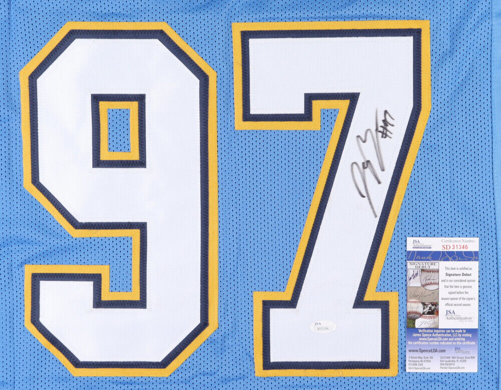 Joey Bosa Signed San Diego Chargers Jersey (JSA) Ohio State D.E. / New #97
