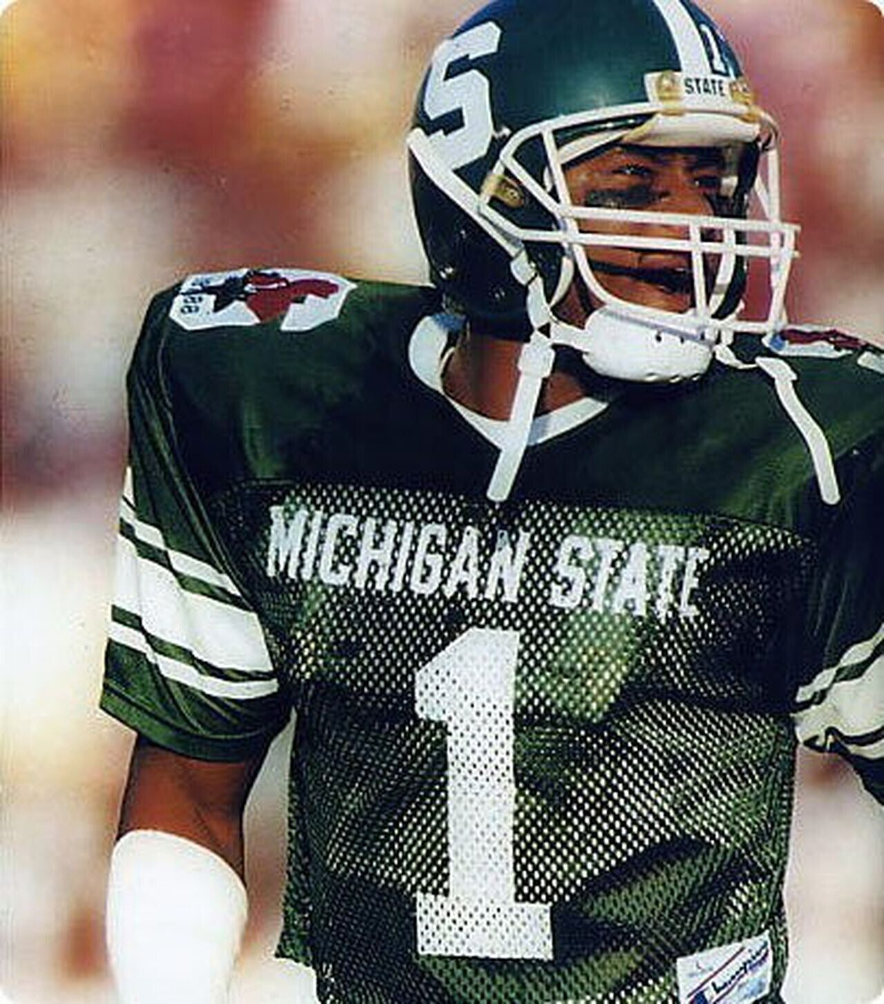 Andre Rison Signed Michigan State Spartans Jersey (JSA COA) Falcons / Packers WR