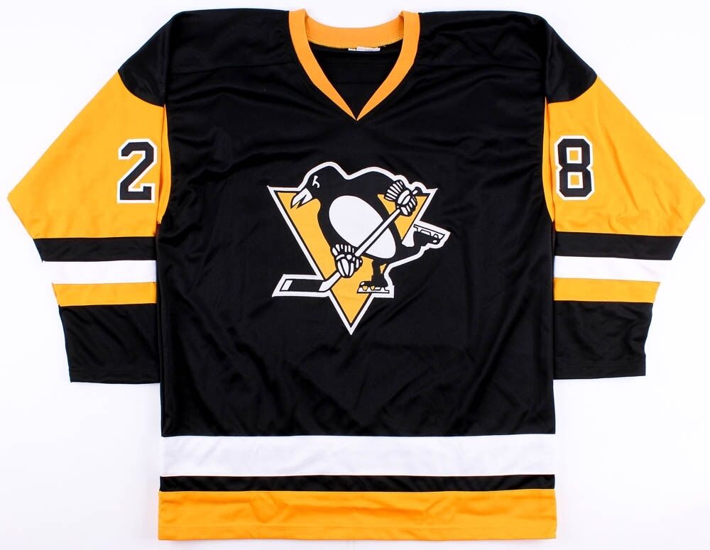 Ian Cole Signed Penguins Jersey (TSE COA) 18th Overall Pick 2007 NHL Draft