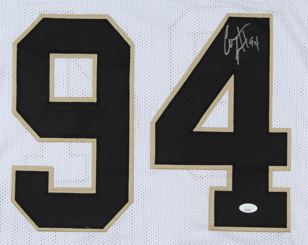 Cameron Jordan Signed New Orleans Saints Jersey (JSA COA) 3×Pro Bowl Defensv End