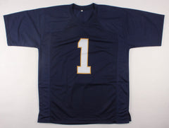 Regis Philbin Signed Notre Dame Fighting Irish Jersey Inscribed "Notre Dame" COA