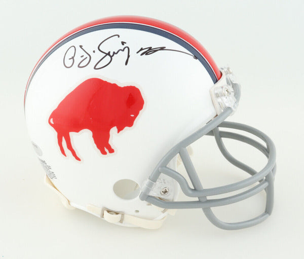 O.J. Simpson Signed Buffalo Bills FLASH Riddell Speed Mini Helmet -  Schwartz Authentic