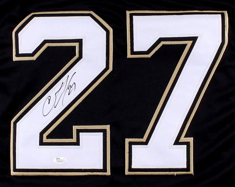 Craig Adams Signed Pittsburgh Penguins Black Jersey (JSA)