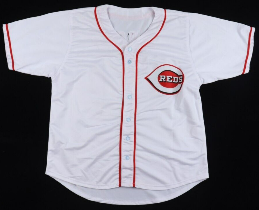 Andrew Abbott Signed Cincinnati Reds Jersey (Playball Ink) 2023 Rookie Pitcher