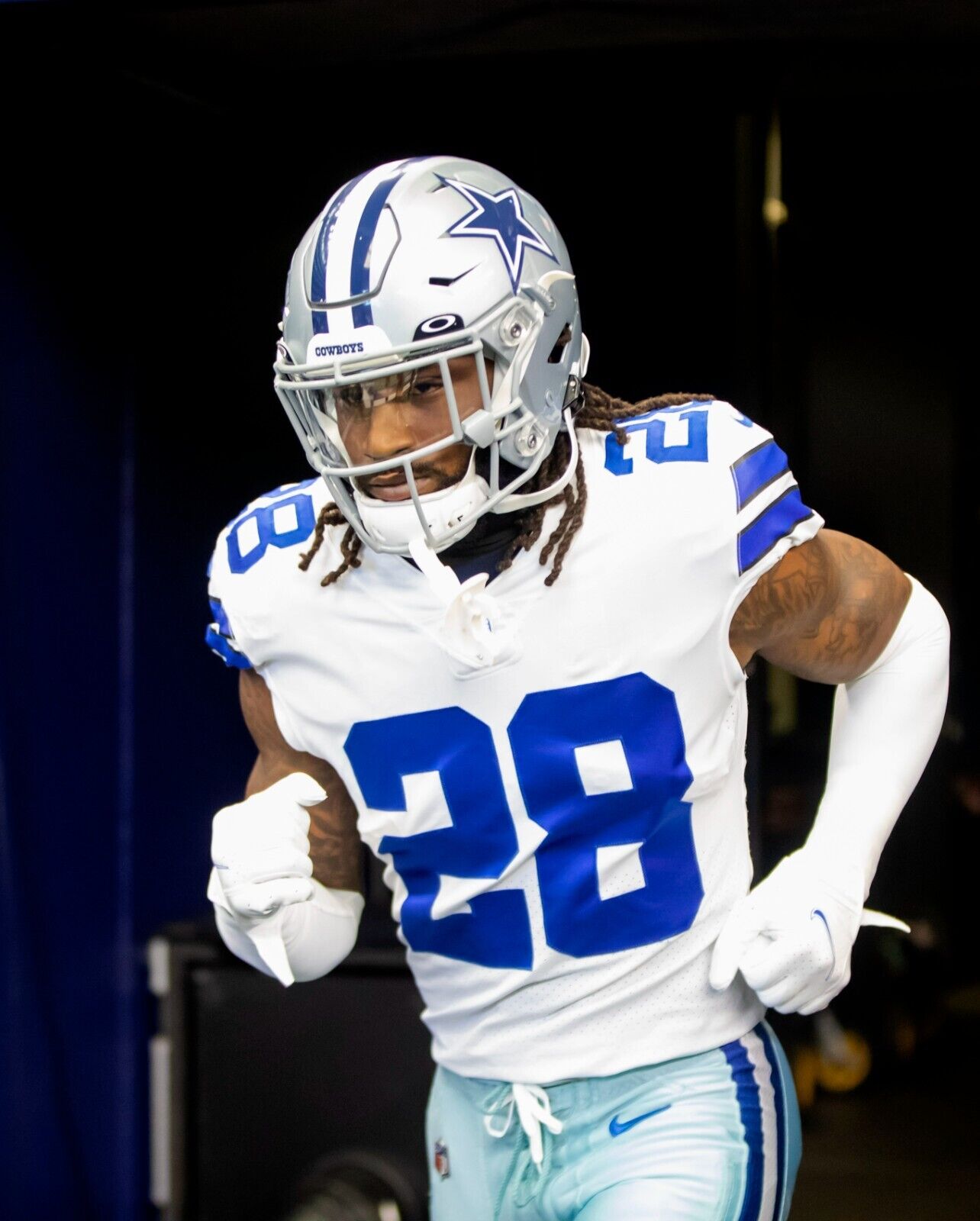 Malik Hooker Signed Dallas Cowboys Jersey (Players Ink) 2014 NCAA National Champ