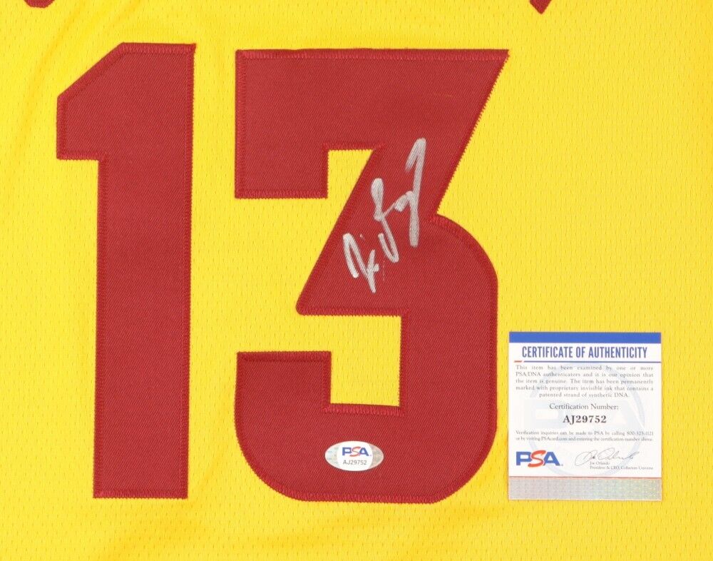 Josh Christopher Signed Arizona State Sun Devils Jersey PSA COA Houston Rockets