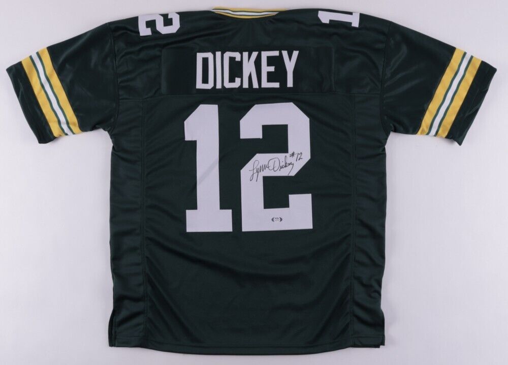 Lynn Dickey Signed Green Bay Packers Jersey (PSA COA) Starting QB (1976–1985)
