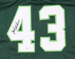 Jack Sikma Signed Milwaukee Bucks Jersey (JSA COA) 7xNBA All Star 1979-1985