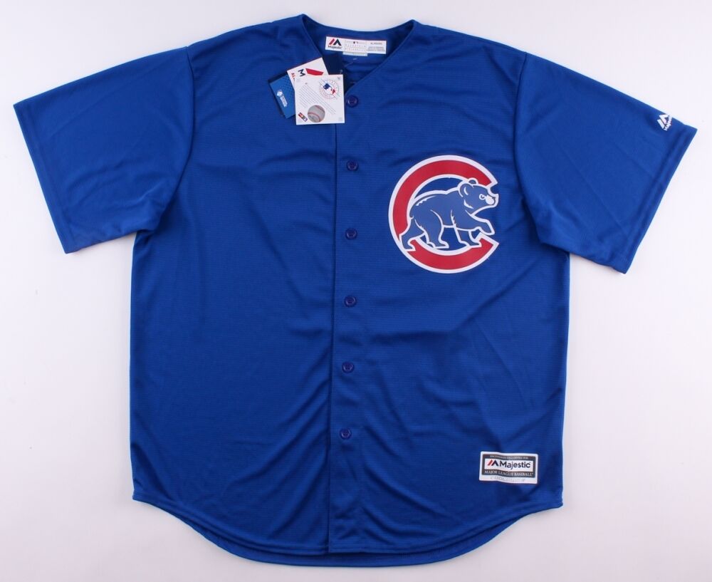 Addison Russell Signed Cubs Jersey (PSA) World Series champion (2016) All Star