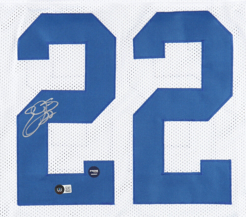 Emmitt Smith Signed Dallas Cowboys Jersey (Beckett) NFL All-Time Leading Rusher