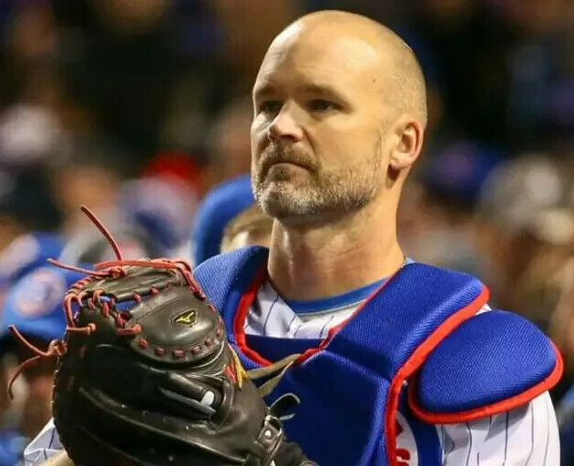 David Ross Signed Wilson Full-Size Pro Model Youth Catchers Glove (JSA Hologram)