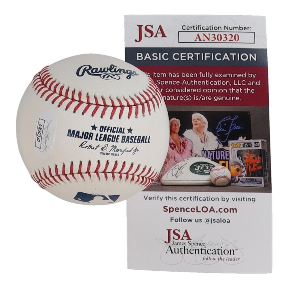 Jameson Taillon Signed Cubs Baseball (JSA COA) Chicago 2024 Starter Pitcher