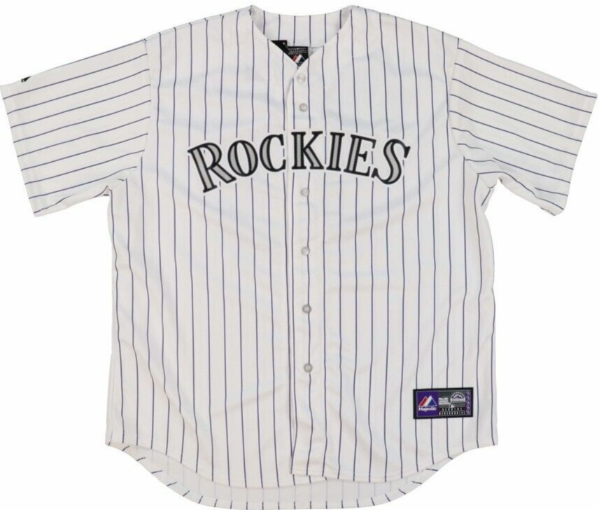 Justin Morneau Signed Colorado Rockies Jersey (MLB Holo) 4xAll Star 1st Baseman
