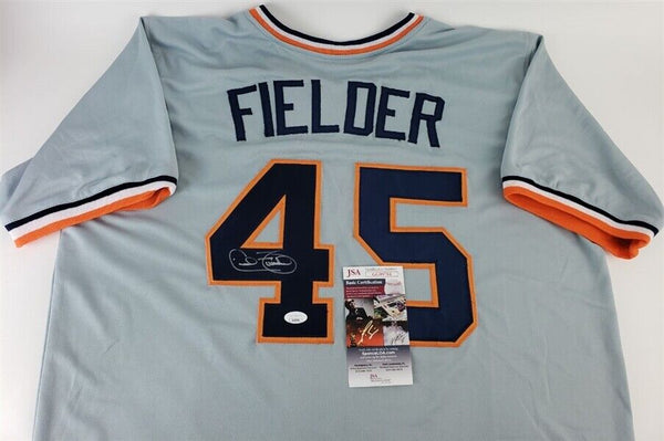 Lot Detail - 1993 Cecil Fielder Detroit Tigers Game-Used & Autographed Road  Jersey (JSA)