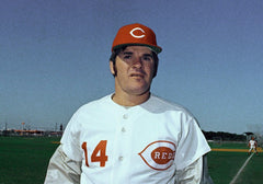 Pete Rose Signed Cincinnati Reds Jersey (JSA COA) MLB's All Time Hit King w/4256