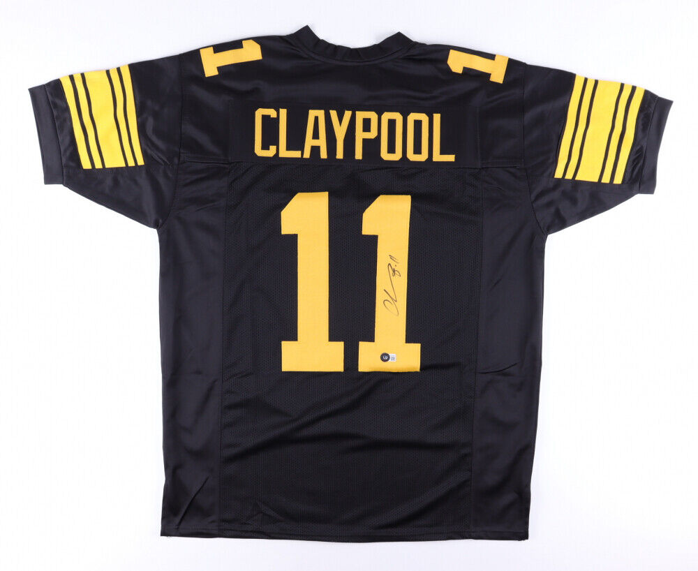 Chase Claypool Signed Pittsburgh Steelers Jersey (Beckett Holo) 2nd Year W.R.