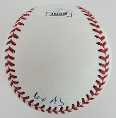 Bobby Bonilla Signed Baseball 3x Inscribed (JSA COA) Mets, Pirates, Marlins, Sox