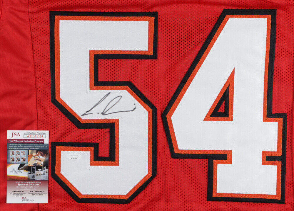 Lavonte David Signed Tampa Bay Buccaneers Jersey (JSA COA) Super Bowl LV L.B.