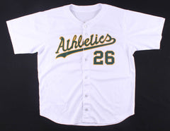 Scott Kazmir Signed Oakland Athletics A's Jersey (JSA COA) 3xAll Star Pitcher