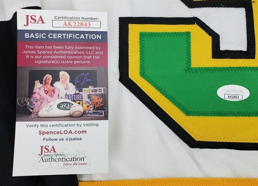 Mike Modano Signed Minnesota North Stars Jersey (JSA COA) 1988 #1 Draft Pick HOF