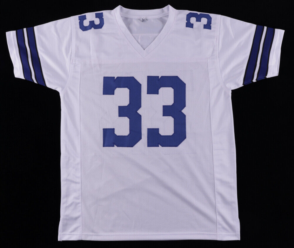 Tony Dorsett Signed Dallas Cowboys Jersey (JSA COA) 4×Pro Bowl Running Back HOF