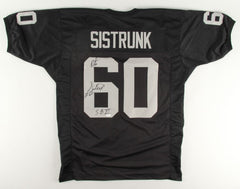 Otis Sistrunk Signed Raiders Jersey Inscribed "SB XI" (JSA COA) Super Bowl Champ