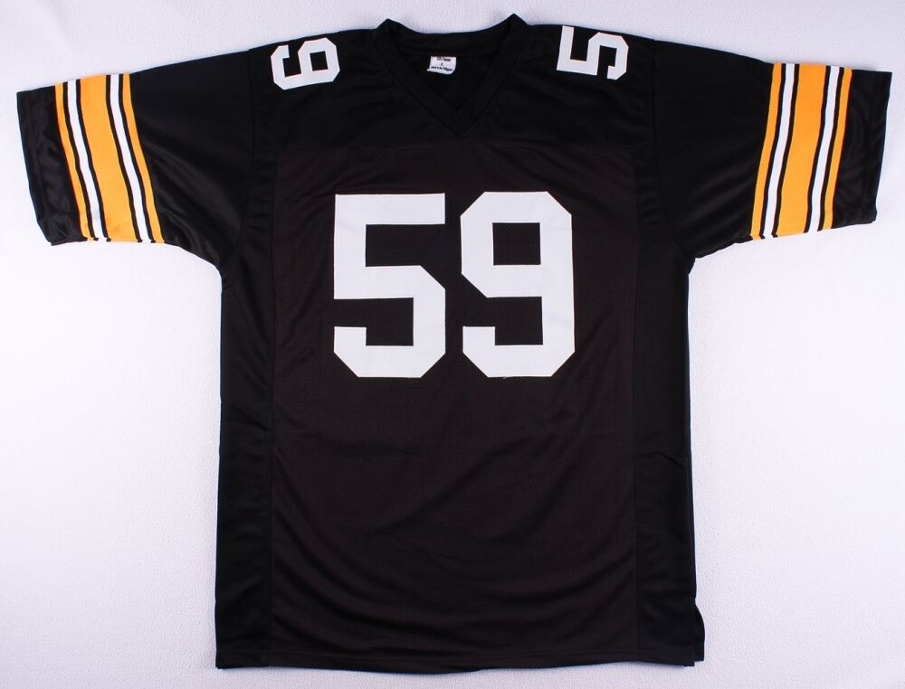 Jack Ham Signed Pittsburgh Steelers Jersey Inscribed "HOF 88" (JSA COA)