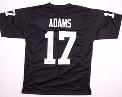Davante Adams Signed Las Vegas Raiders Jersey (Beckett) 5xPro Bowl Wide Receiver