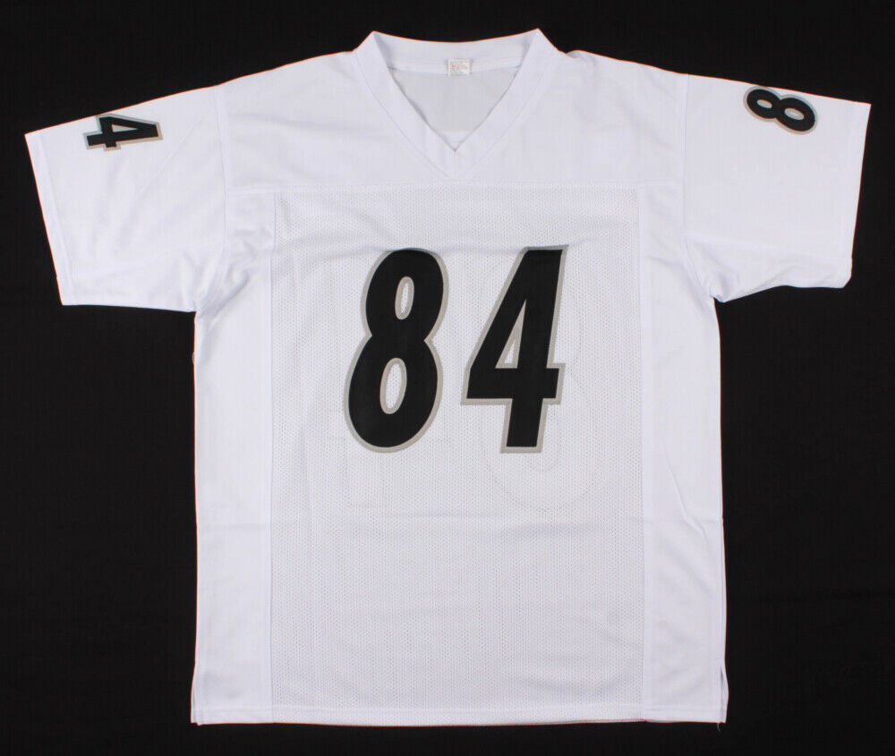 Antonio Brown Signed Oakland Raiders White Jersey (Beckett COA) 5×Pro Bowl W.R.
