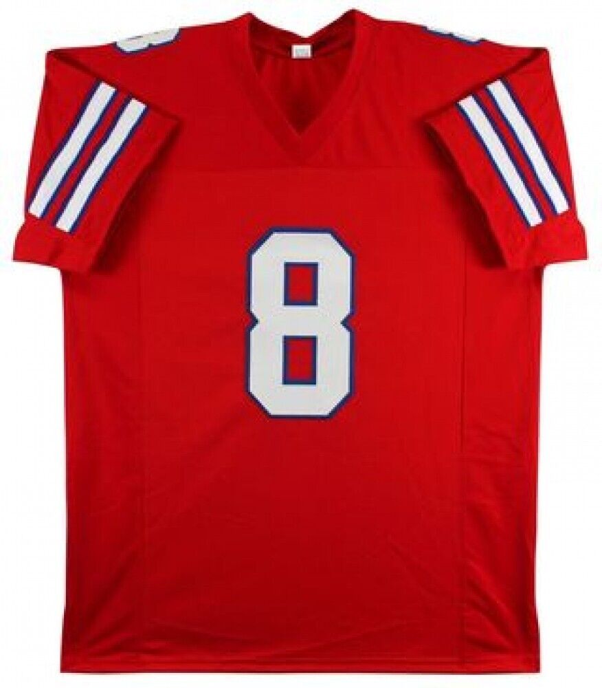 O J Howard Signed Buffalo Bill Jersey (Beckett) Super Bowl LV Champion Tight End