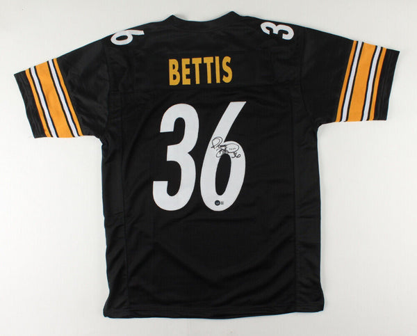 Jerome Bettis Signed Pittsburgh Steelers Jersey (Beckett) Super Bowl X –