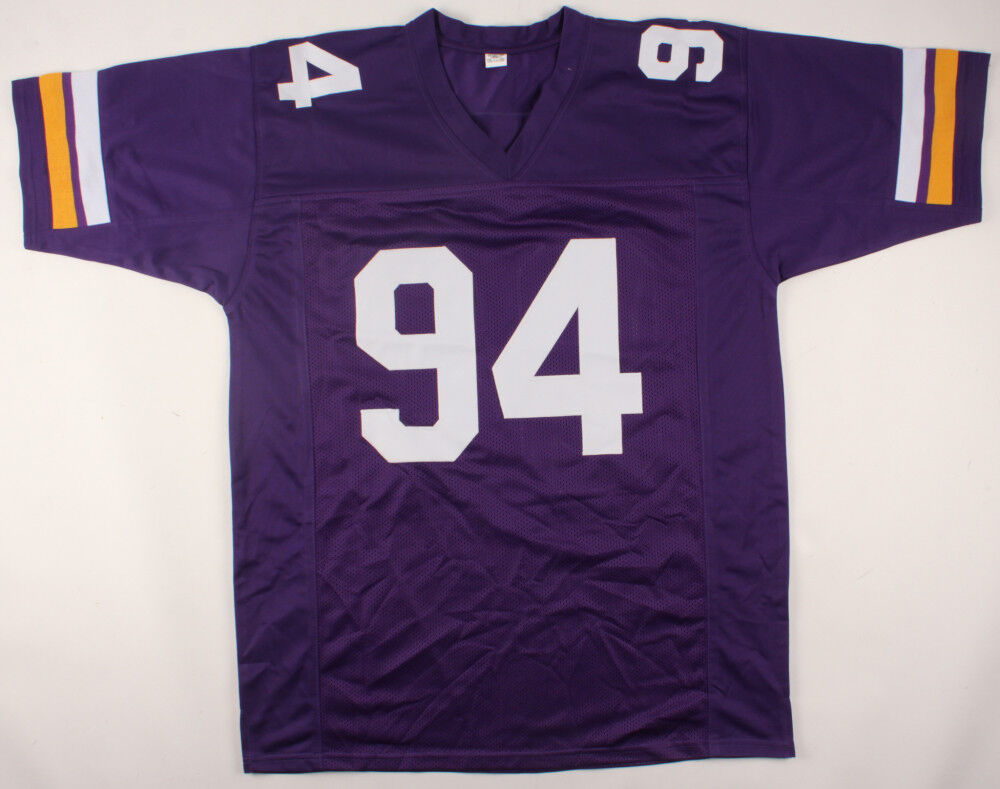 Jaleel Johnson Signed Minnesota Vikings Jersey (JSA COA) Iowa Hawkeyes D.T.