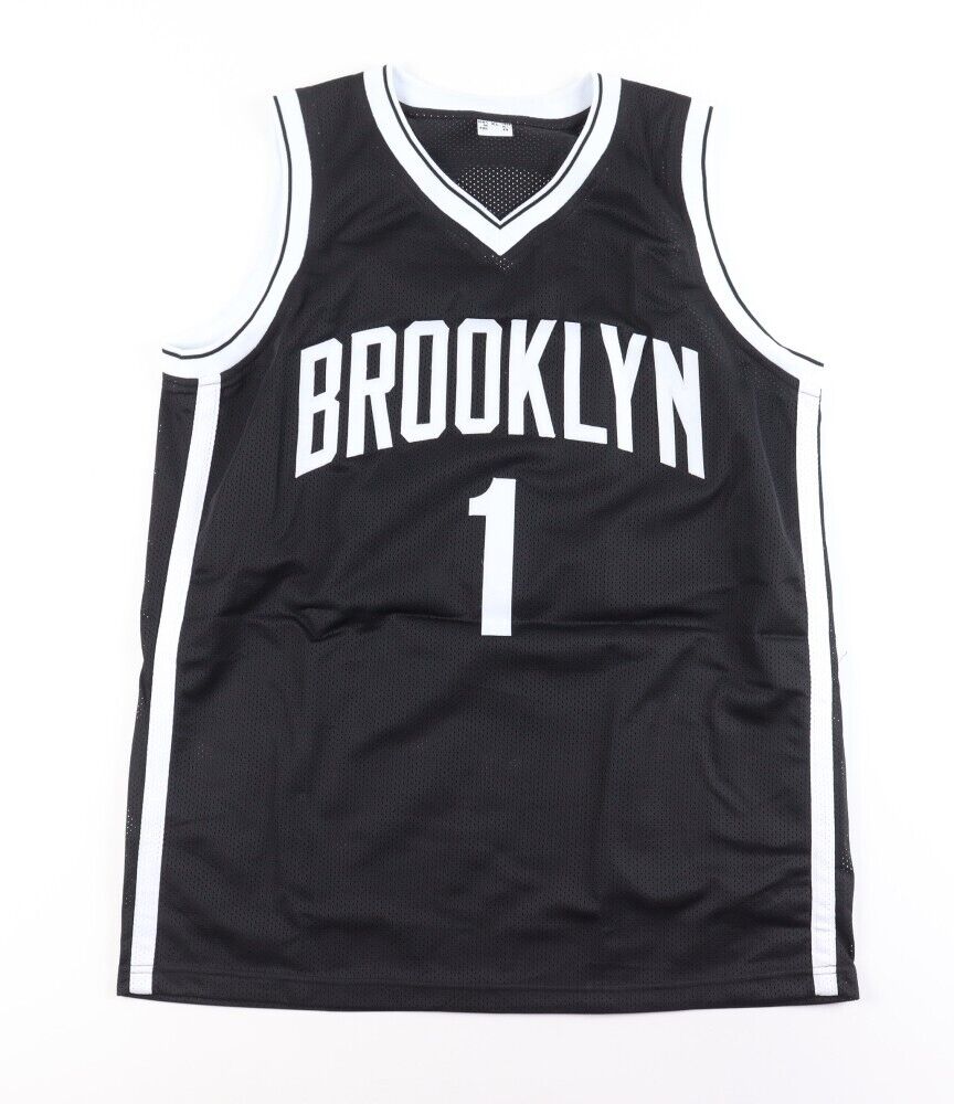 Mikal Bridges Signed Brooklyn Nets Jersey Inscribed "Brooklyn Bridges" (PSA COA)