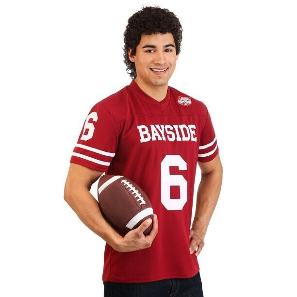 Mario Lopez Signed Saved by the Bell Bayside Tigers High Jersey Inscribed Slater