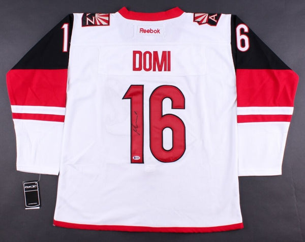 Max Domi Signed #16 Reebok Premier Arizona Coyotes Jersey Jsa Coa Licensed  - Autographed NHL Jerseys at 's Sports Collectibles Store