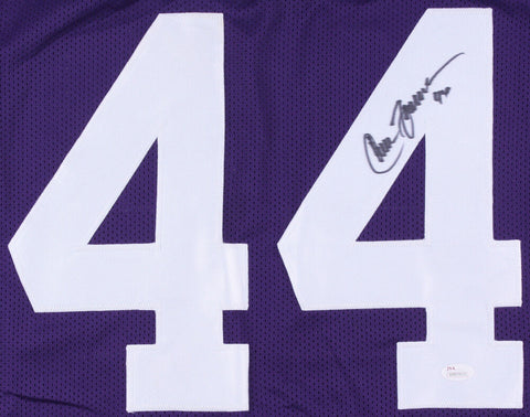 Chuck Foreman Signed Minnesota Vikings Jersey (JSA COA) 5×Pro Bowl (1973–1977)