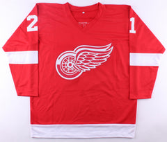 Adam Oates Signed Detroit Red Wings Jersey (JSA COA) Playing career 1985–2004
