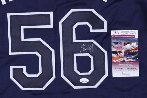 Randy Arozarena Signed Tampa Bay Rays Jersey (JSA COA) 2021 Rookie of the Year